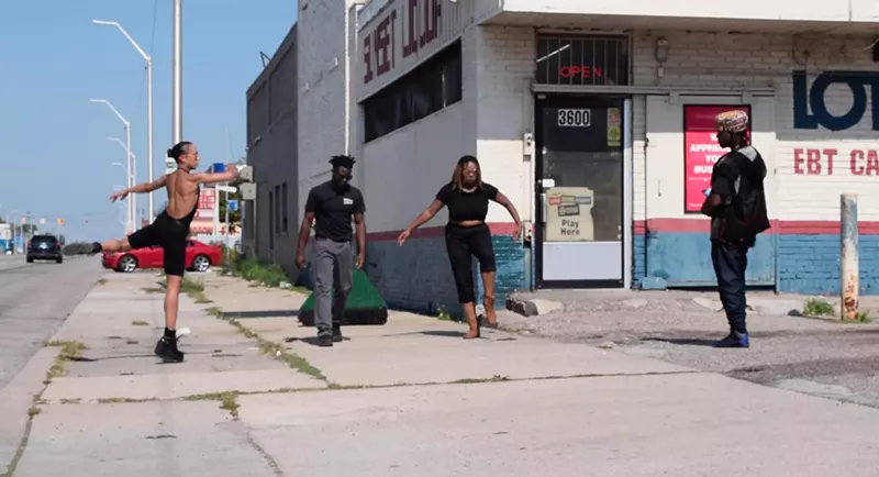 Still from Maya Stovall’s Liquor Store Theatre, vol. 4, no. 7. - Courtesy of Art Mile