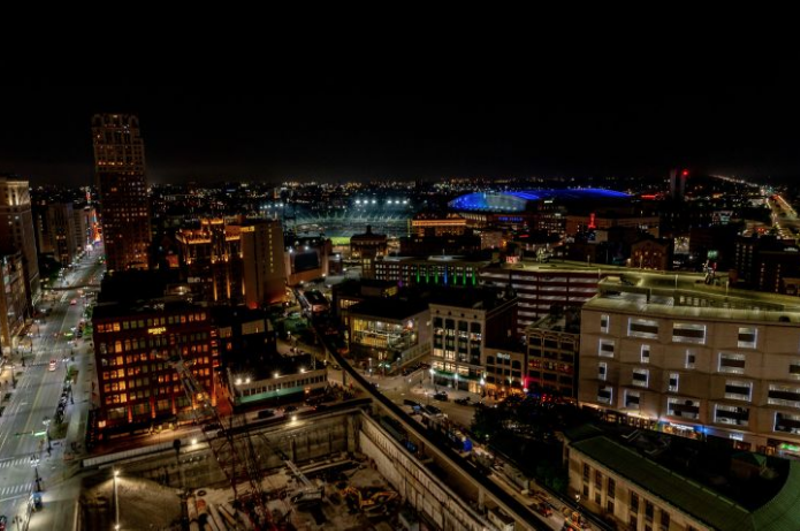 Detroit has second-highest levels of light pollution in the U.S., and highest percentage of people getting less than 7 hours of sleep each night