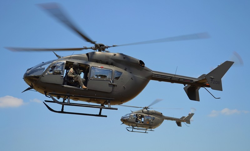 U.S. Army UH-72 Lakota helicopter. - Shutterstock