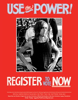 Iggy Pop encourages people to 'use the power' to vote in new PSA poster