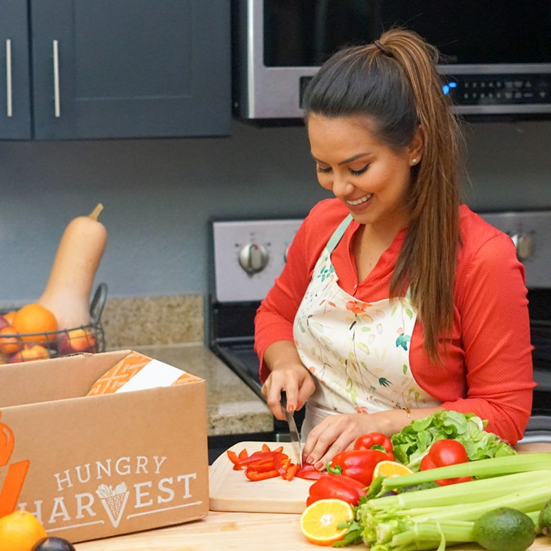 Make your grocery delivery do more with Hungry Harvest