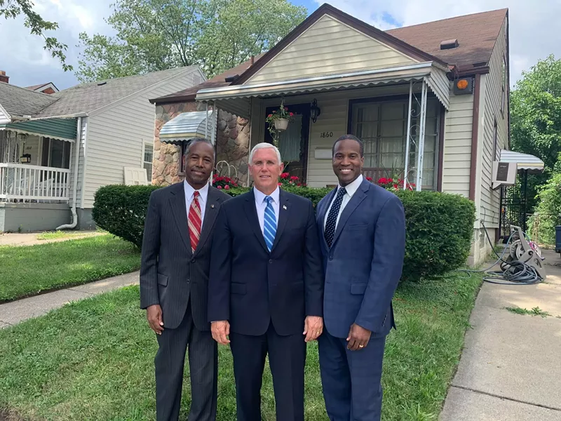 In case there's any confusion: Yes, John James, right, is a Republican. - John James campaign