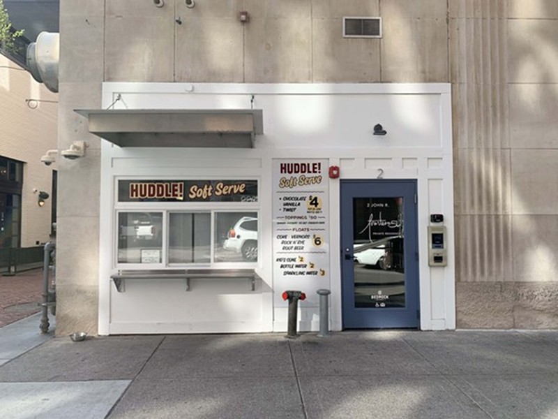 Huddle soft-serve in Detroit will pivot to serving hot cups of broth for winter