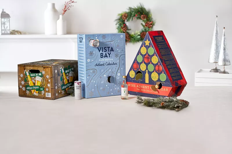 Metro Detroit Aldi grocery stores will offer several boozy advent calendars the day after the election