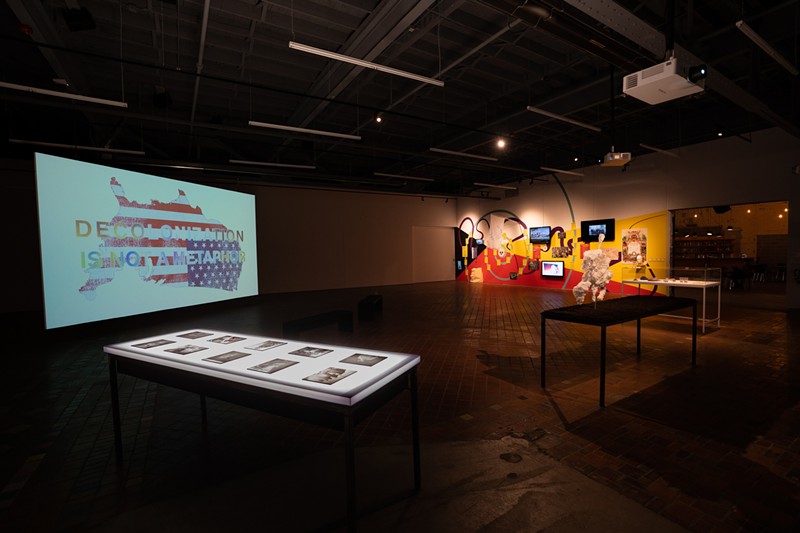New Red Order: Crimes Against Reality, Museum of Contemporary Art Detroit, exhibition view, 2020. - COURTESY OF THE ARTISTS