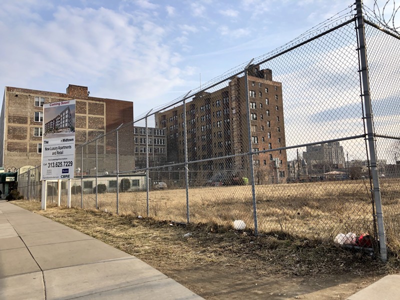 View of the vacant property in 2018. - STEVE NEAVLING