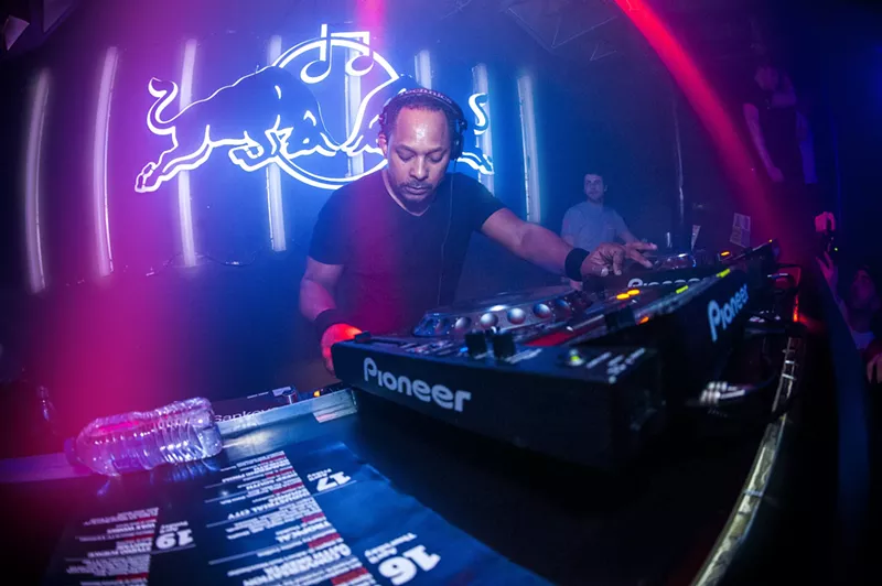 Derrick May in 2015. - Leo Francis/Red Bull Content Pool