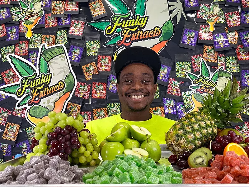 Jujuan "Funk" Coleman of Funky Extracts. - Courtesy of Funky Extracts