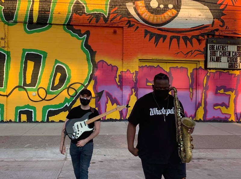 Detroit jazz duo Anti-Philosophy make music for these tumultuous times