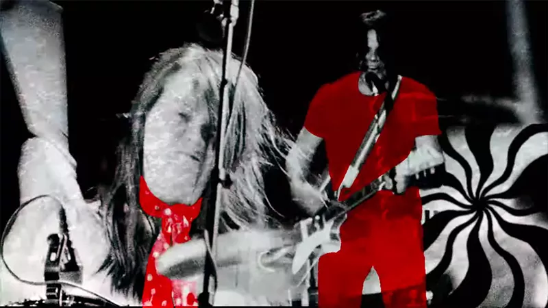 White Stripes release psychedelic video for first-ever single, more than 20 years later