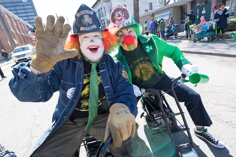 Detroit's St. Patrick's Day Parade, 2017. - Mike Ferdinande