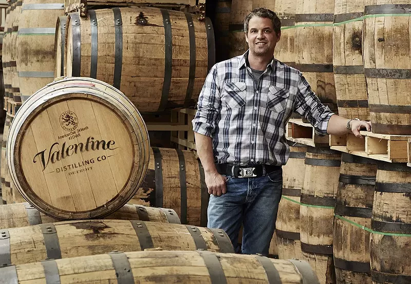 Rifino Valentine of Valentine Distilling Co. - Courtesy photo