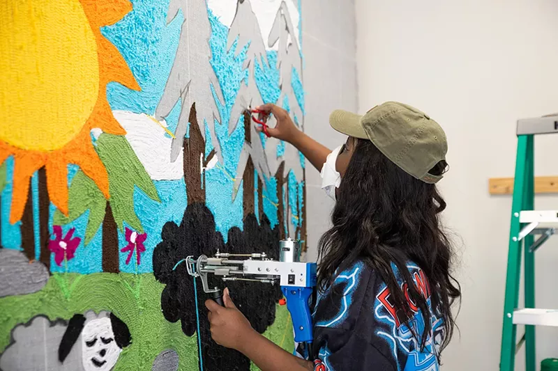 Cranbrook Academy of Art student Qualesha Wood. - Courtesy of Cranbrook
