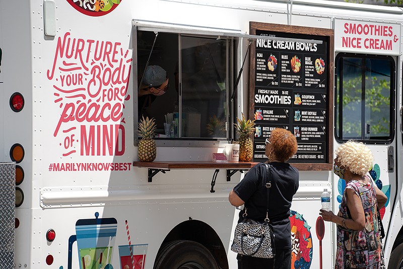 Food trucks are returning in downtown Detroit. - Downtown Detroit Partnership