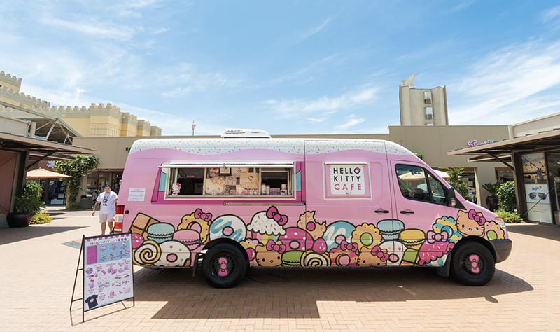 Fast and Furr-ious. - Courtesy of Hello Kitty Cafe Truck
