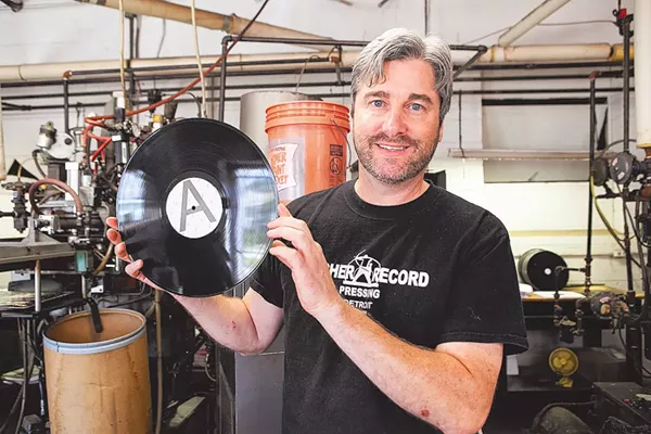 Is vinyl manufacturing records Detroit's latest growth industry?