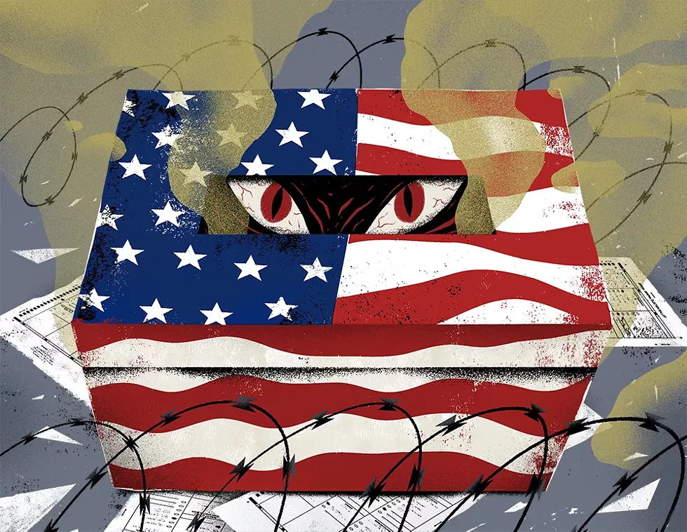 Democracy under attack: GOP lawmakers in Michigan and more than three dozen other states have pushed for legislation to make it harder to vote — despite no evidence of widespread voter fraud. - TYLER GROSS