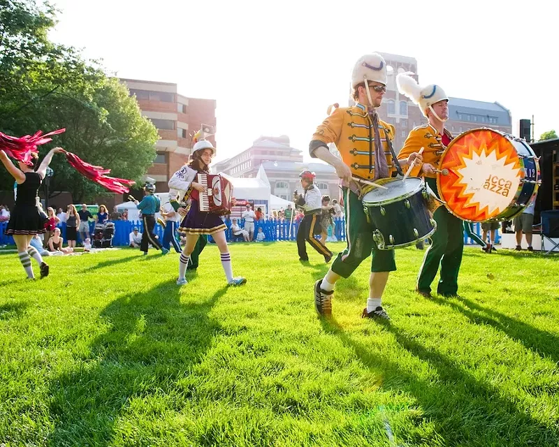 Ann Arbor's annual Summer Festival in Burns Park. - Myra Klarman