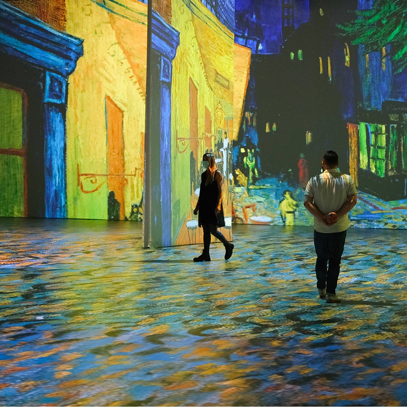Beyond Van Gogh is extending its exhibit through October. - Courtesy of Beyond Van Gogh/313 Presents