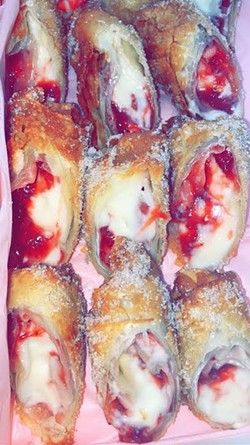 Chef Cynthia Love will debut cheescake egg rolls to celebrate National Cheesecake Day. - Photo courtesy of Dip Confectionery