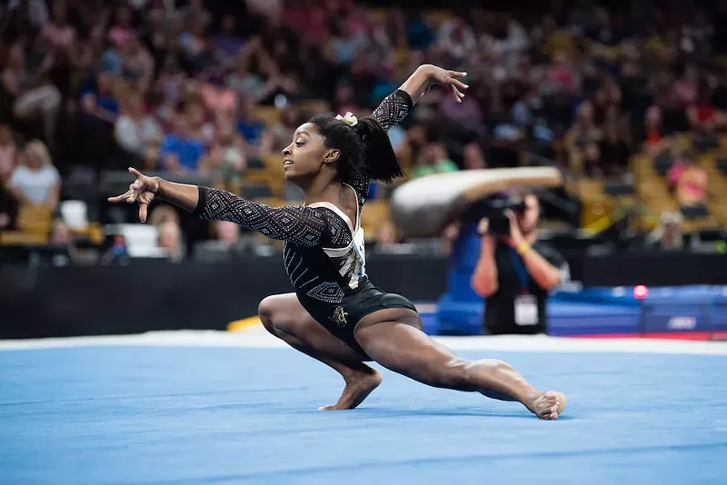 Simone Biles. - Photo by John Cheng