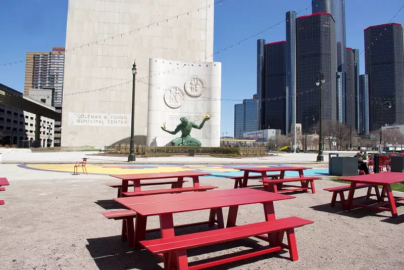 The Coleman A. Young Municipal Center was raided by FBI agents as part of a widening corruption probe. - Linda Parton / Shutterstock.com