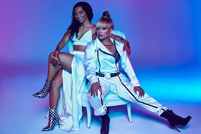 Rozonda “Chilli” Thomas and and Tionne “T-Boz” Watkins of TLC. -
