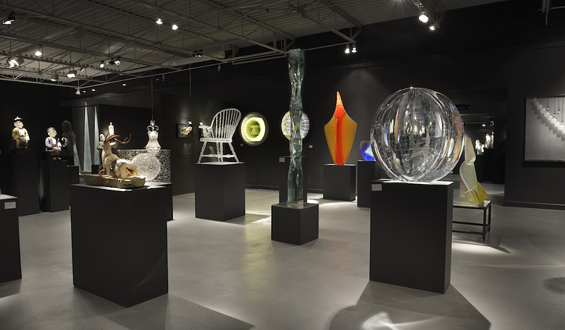 The 50th anniversary show will feature glass work from all over the world. - Courtesy of Habatat Galleries
