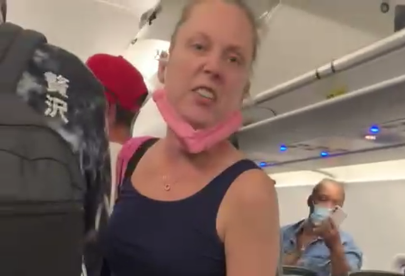 A Spirit Airlines passenger is accused of assaulting a Muslim woman on a flight to Detroit. - The Michigan chapter of the Council on American-Islamic Relations