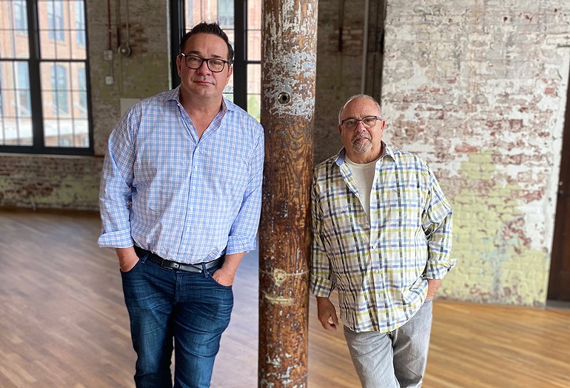 Steve Palmer, left, and Mickey Bakst, a metro Detroit native, co-founded Ben's Friends, a national support group for restaurant industry workers. Metro Detroit is the group's latest chapter. - Courtesy of Ben's Friends