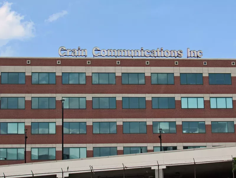 The headquarters of business and trade publisher Crains Communications. - Daniel J. Macy / Shutterstock.com