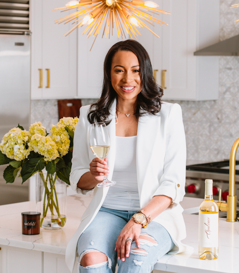 Dr. LaToya Thompson will launch Opulence Wine, a luxury wine brand on Oct. 7. - Rebbecca Simonov