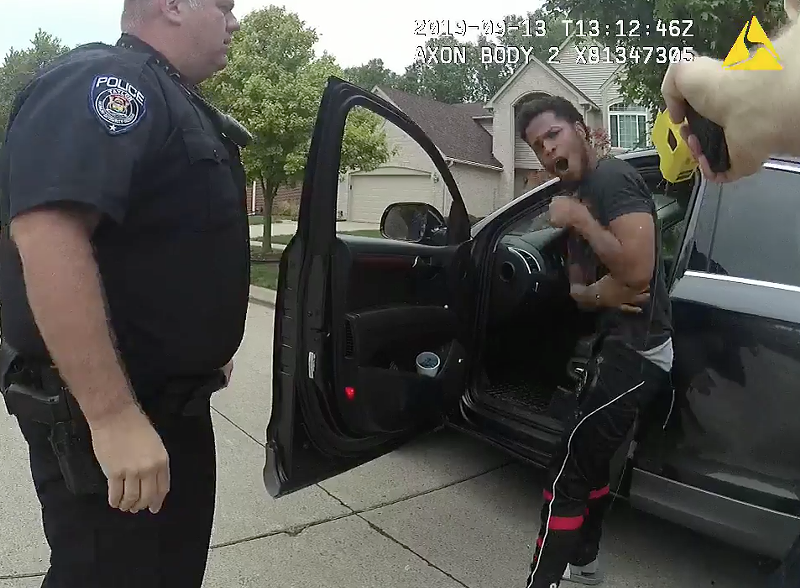 Taylor police repeatedly tased Imani Ringgold-D’Abell in front of his daughter following a traffic stop. - SALVATORE PRESCOTT PORTER & PORTER LLC