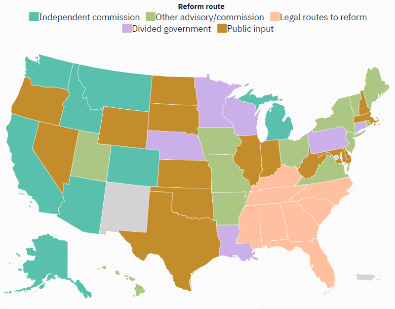 State-by-state redistricting reforms - Princeton Gerrymandering Project