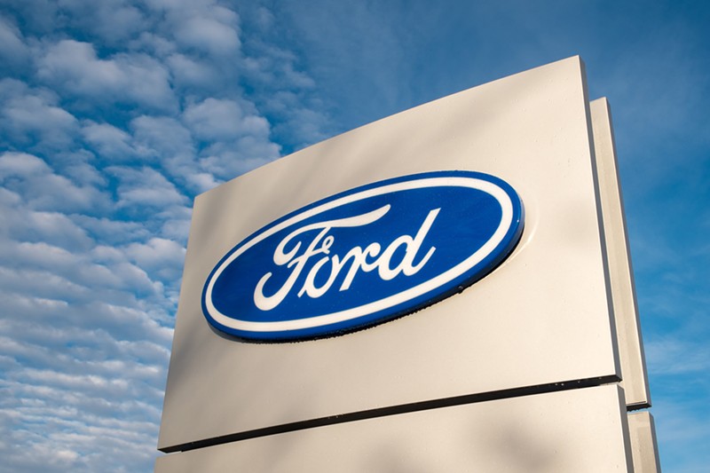 Ford Motor Company logo. - Shutterstock