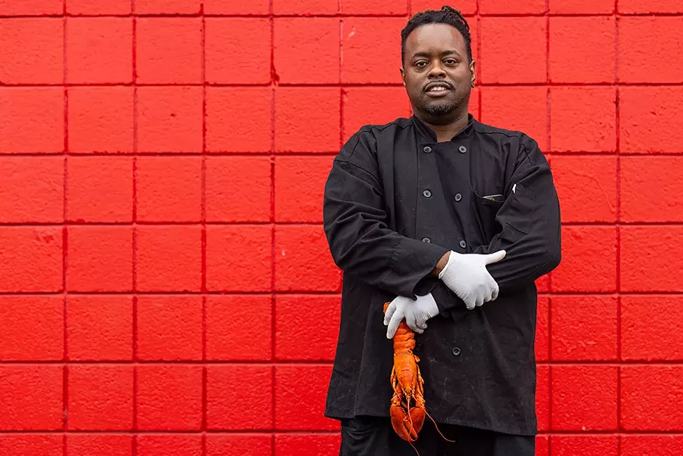 DeCarlos Stewart describes his Detroit Wing Spot, inspired by the seafood boil trend, as “if McDonald's sold lobster instead of cheeseburgers.” - JACOB LEWKOW