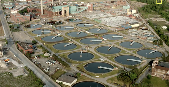 The Detroit Water and Sewerage Department. - National Geographic