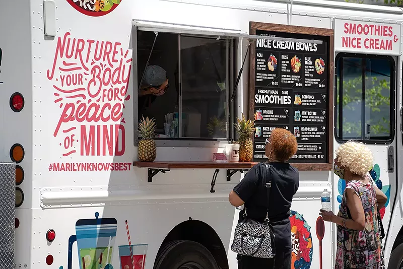 Typicaly found downtown, food trucks are allowed to expand to Detroit's neighborhoods. - Downtown Detroit Partnership