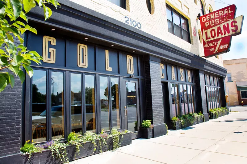 Corktown's former Gold Cash Gold restaurant. - Hannah Ervin, Detroit Stock City