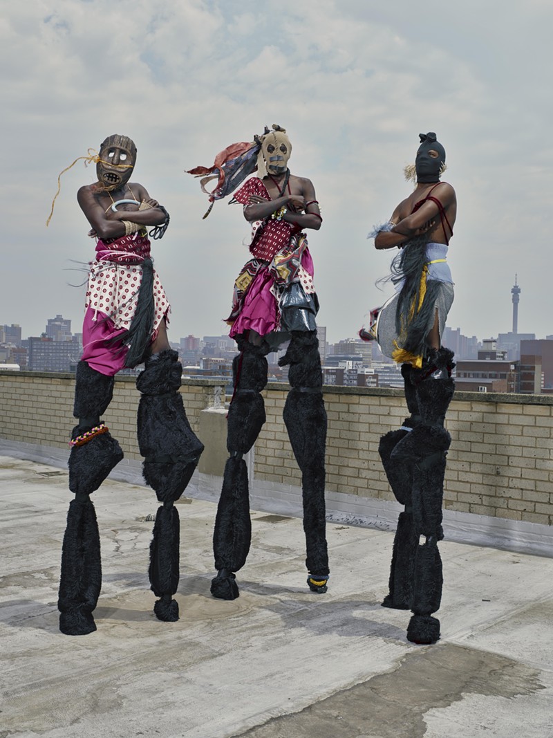 Namsa Leuba, "Untitled I," Johannesburg, 2015 - Courtesy of the Detroit Institute of Arts
