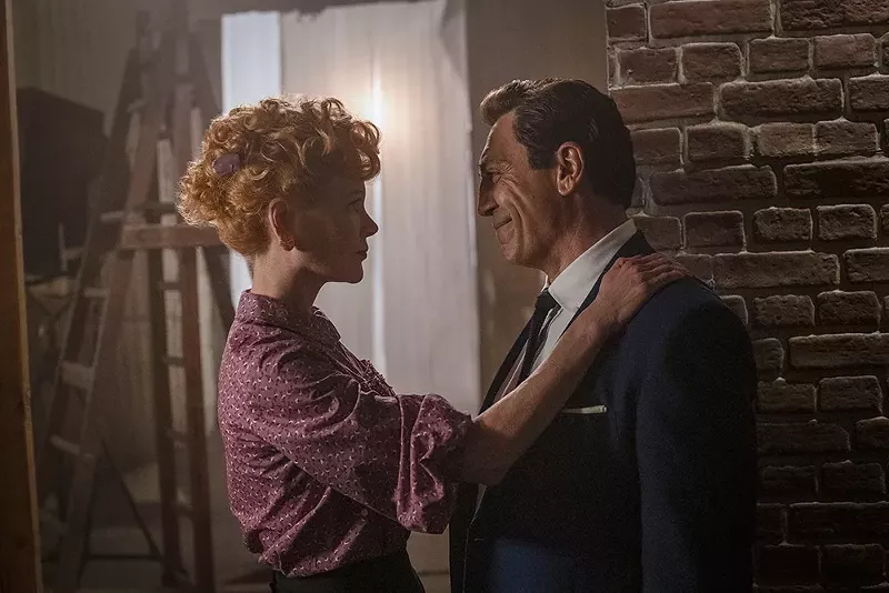 Nicole Kidman and Javier Bardem star in Being the Ricardos. - Glen Wilson / Amazon Content Services LLC
