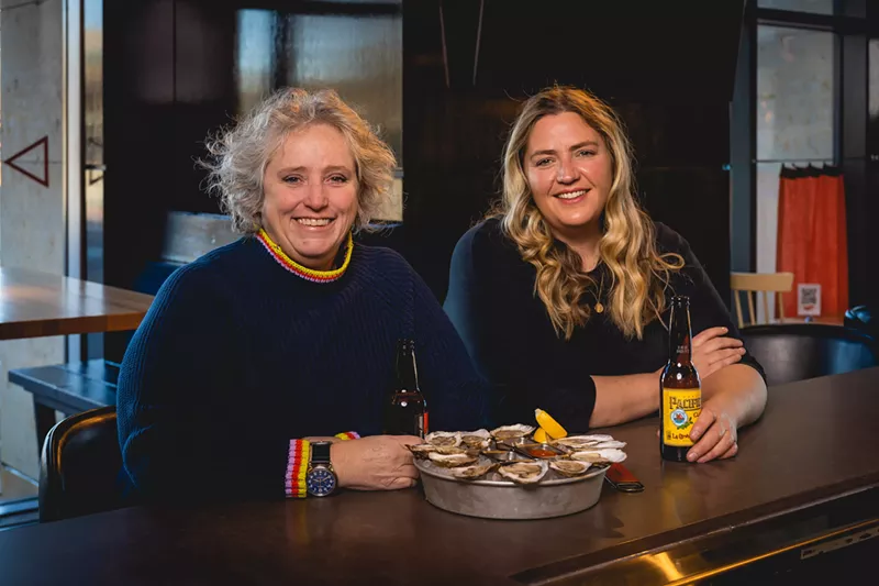 Beth Hussey and Emmele Herrold own Hazel’s in Birmingham. - Anthony Morrow (Bureau)