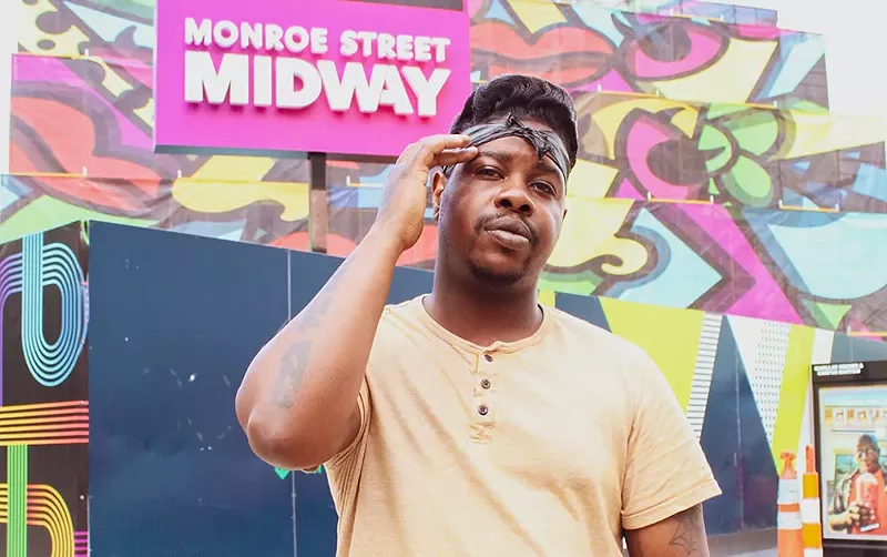 Sheefy McFly completed the Monroe Street Midway in a week. - se7enfifteen