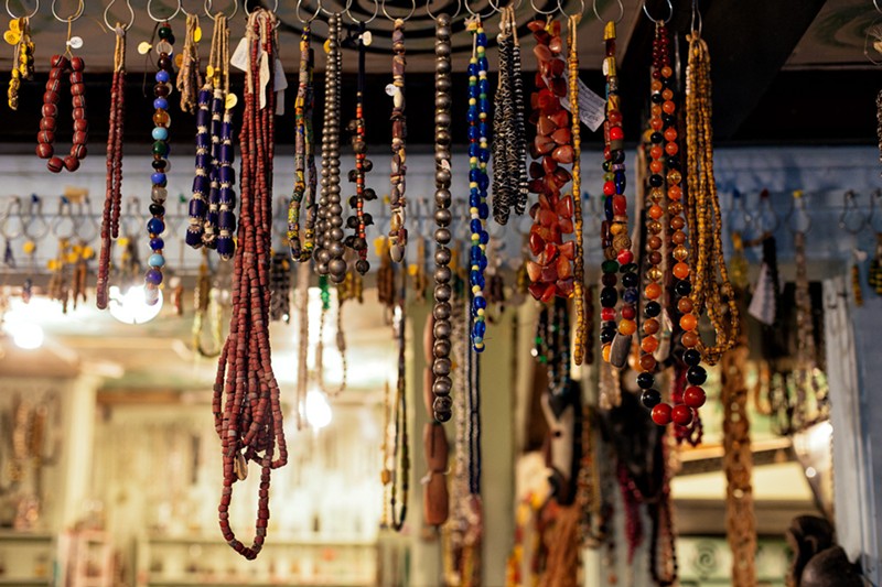 An extensive collection of beads. - COURTESY OF OLAYAMI DABLS
