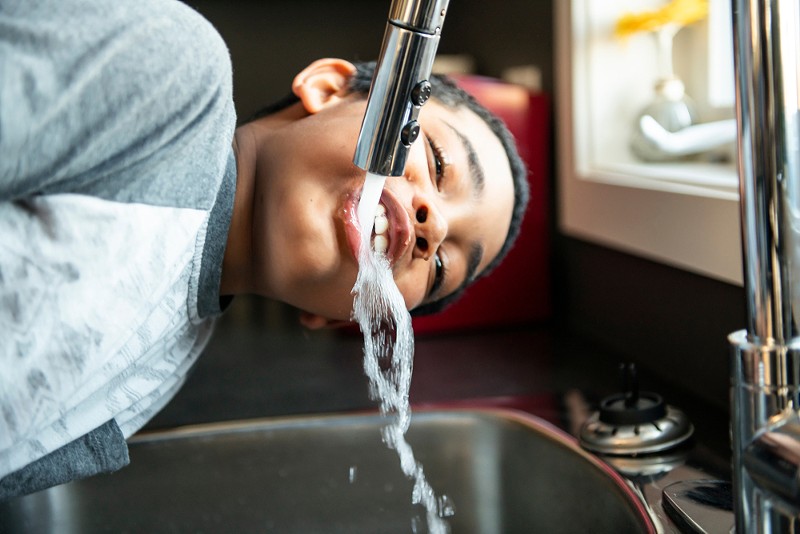 A Metro Times analysis found an alarming cocktail of toxic chemicals coursing through tap water in virtually every community in metro Detroit. - Shutterstock