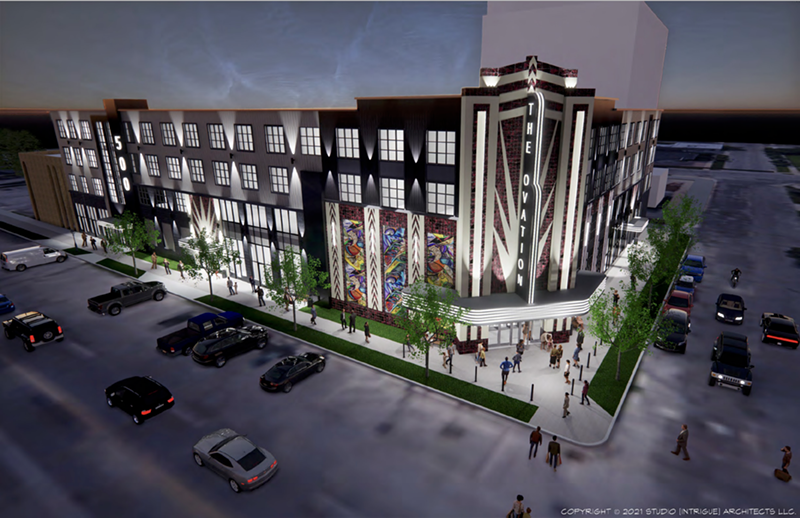 Mayor Andy Schor on Feb. 1 announced a planned $21 million concert venue. - Courtesy of the city of Lansing