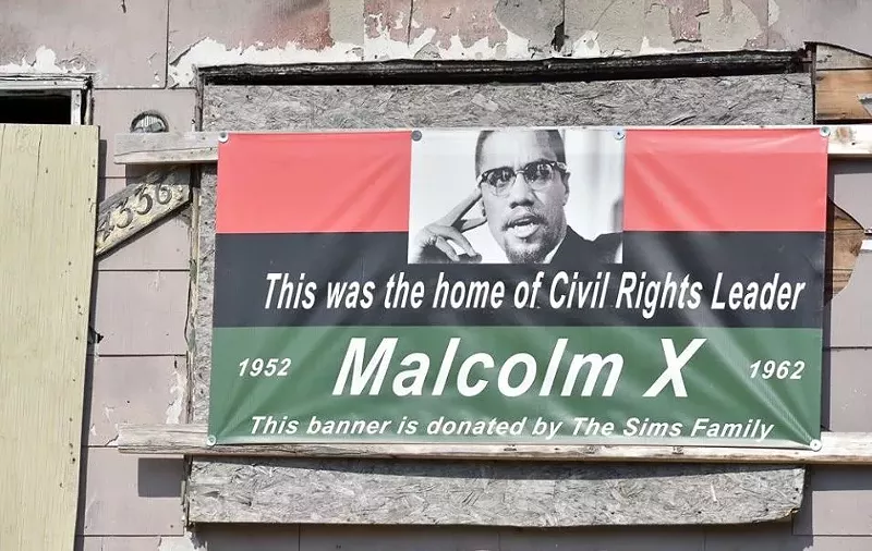 The house was owned by Malcolm X's brother Wilford Little. - COURTESY OF PROJECT WE HOPE DREAM AND BELIEVE