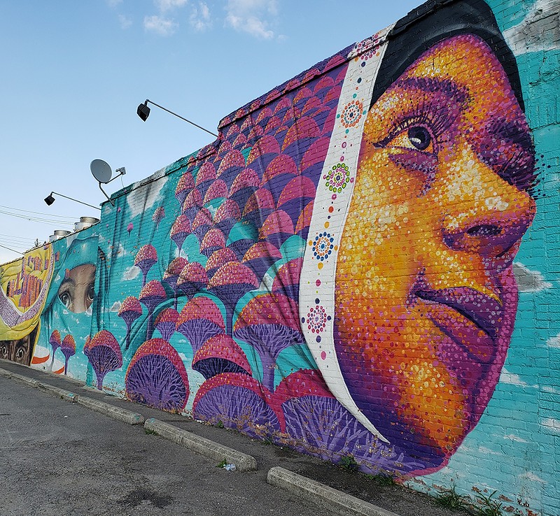 A mural celebrating Hamtramck's Yemeni culture. - M Canzi, Flickr Creative Commons