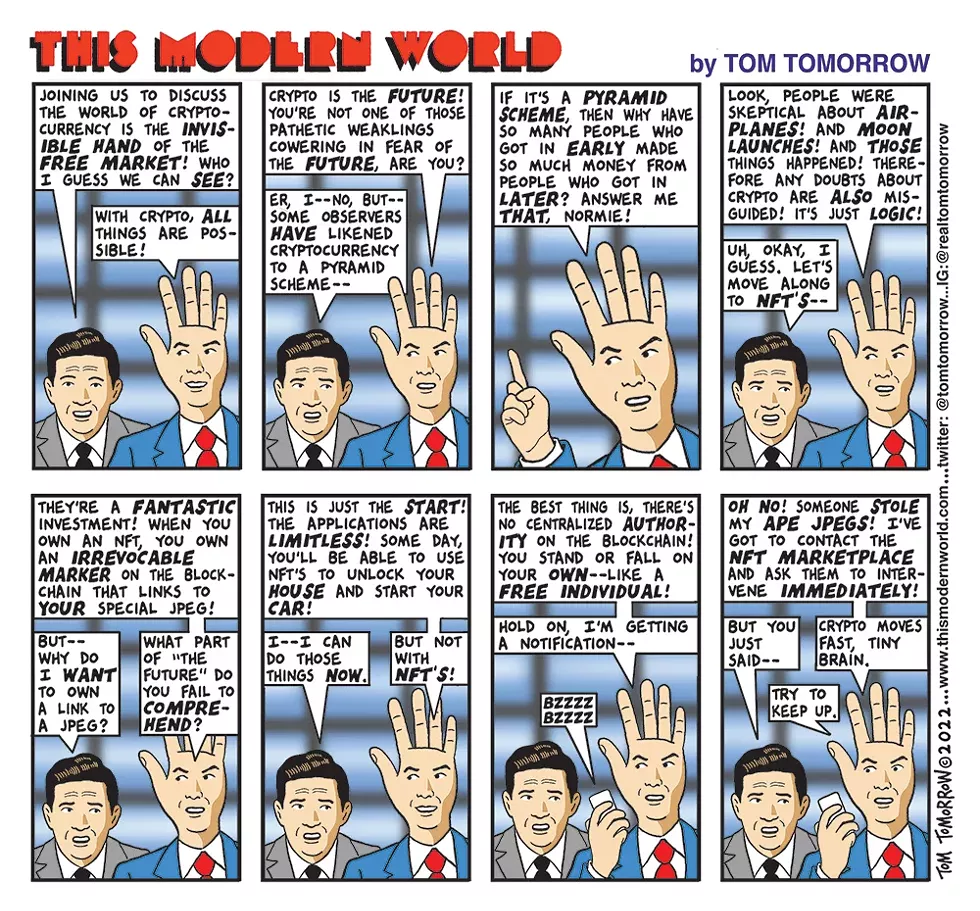 The cryptovangelist