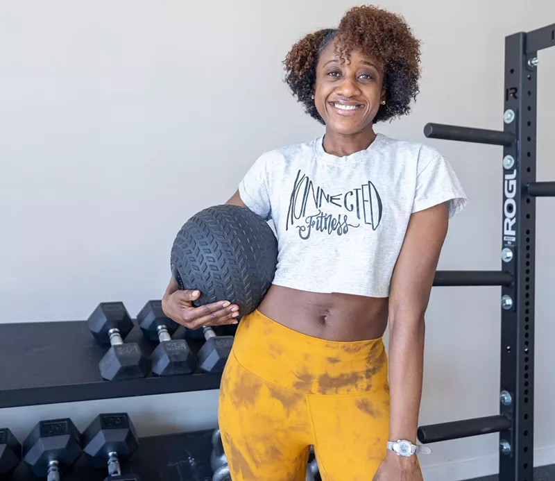 Khari Dickey, fitness coach and owner of Konnected Fitness - Courtesy Photo